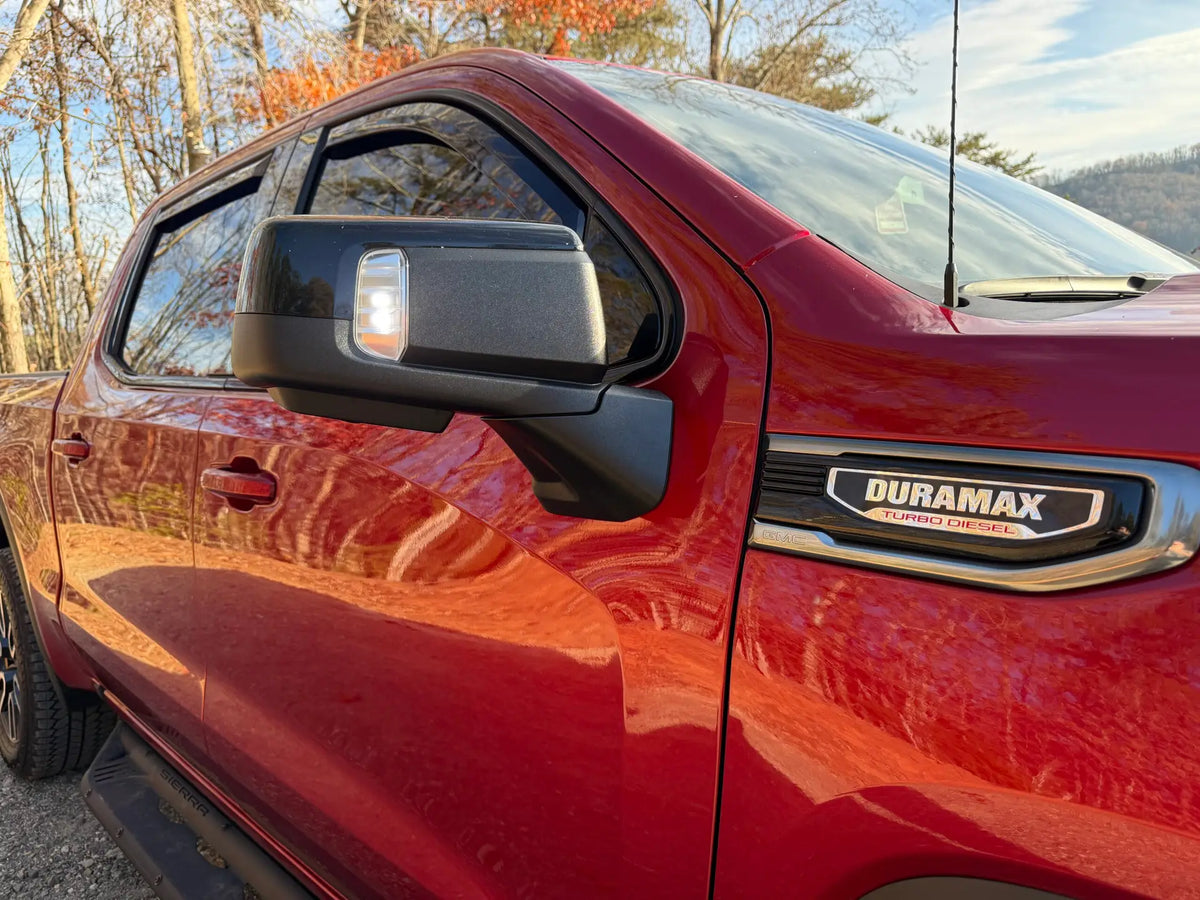 auto mirror lights