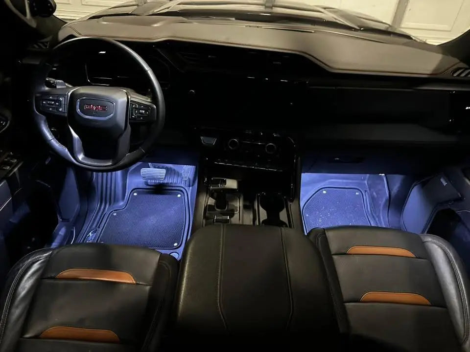 interior floor lighting in gmc sierra or chevy silverado