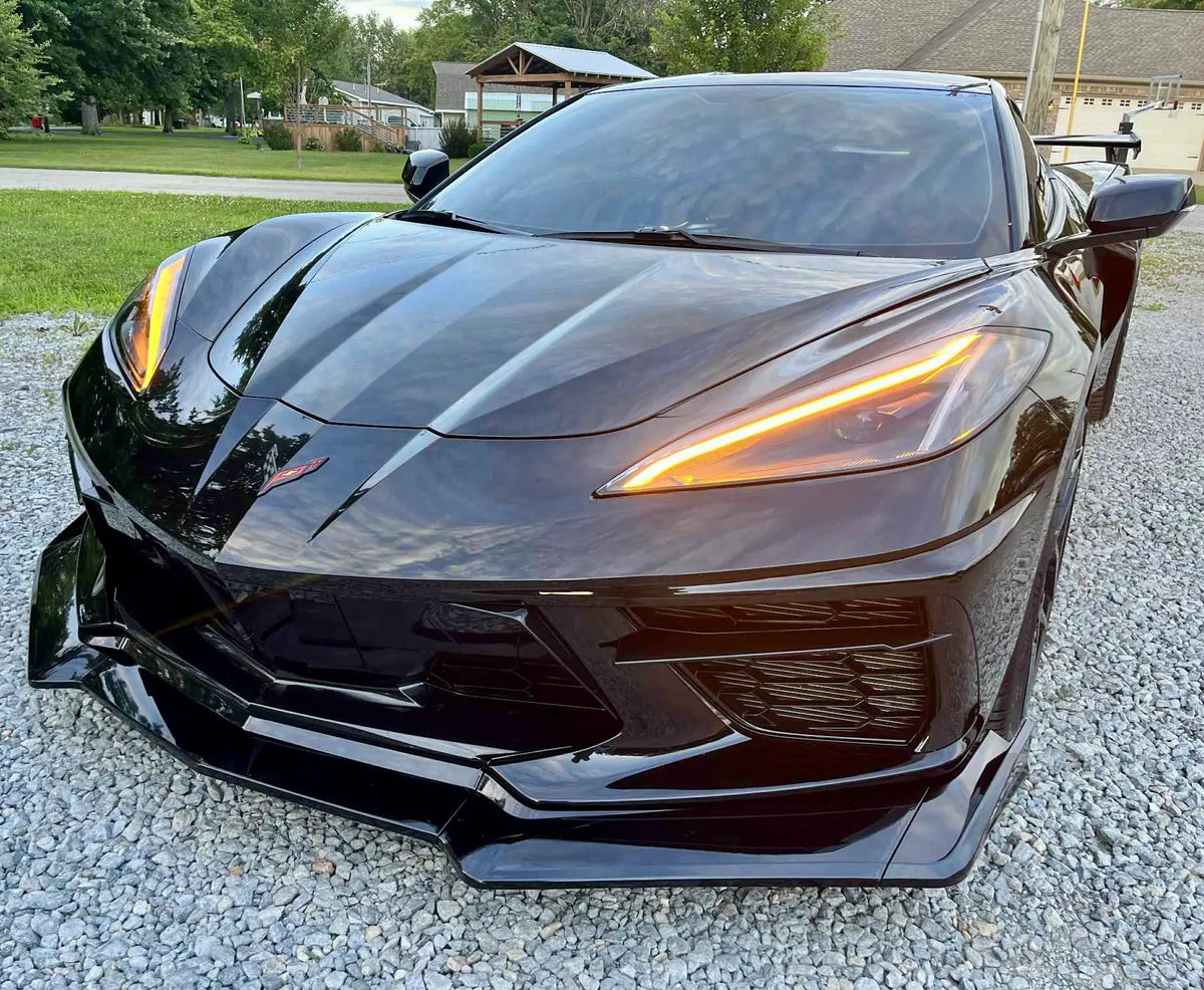 corvette orange lights