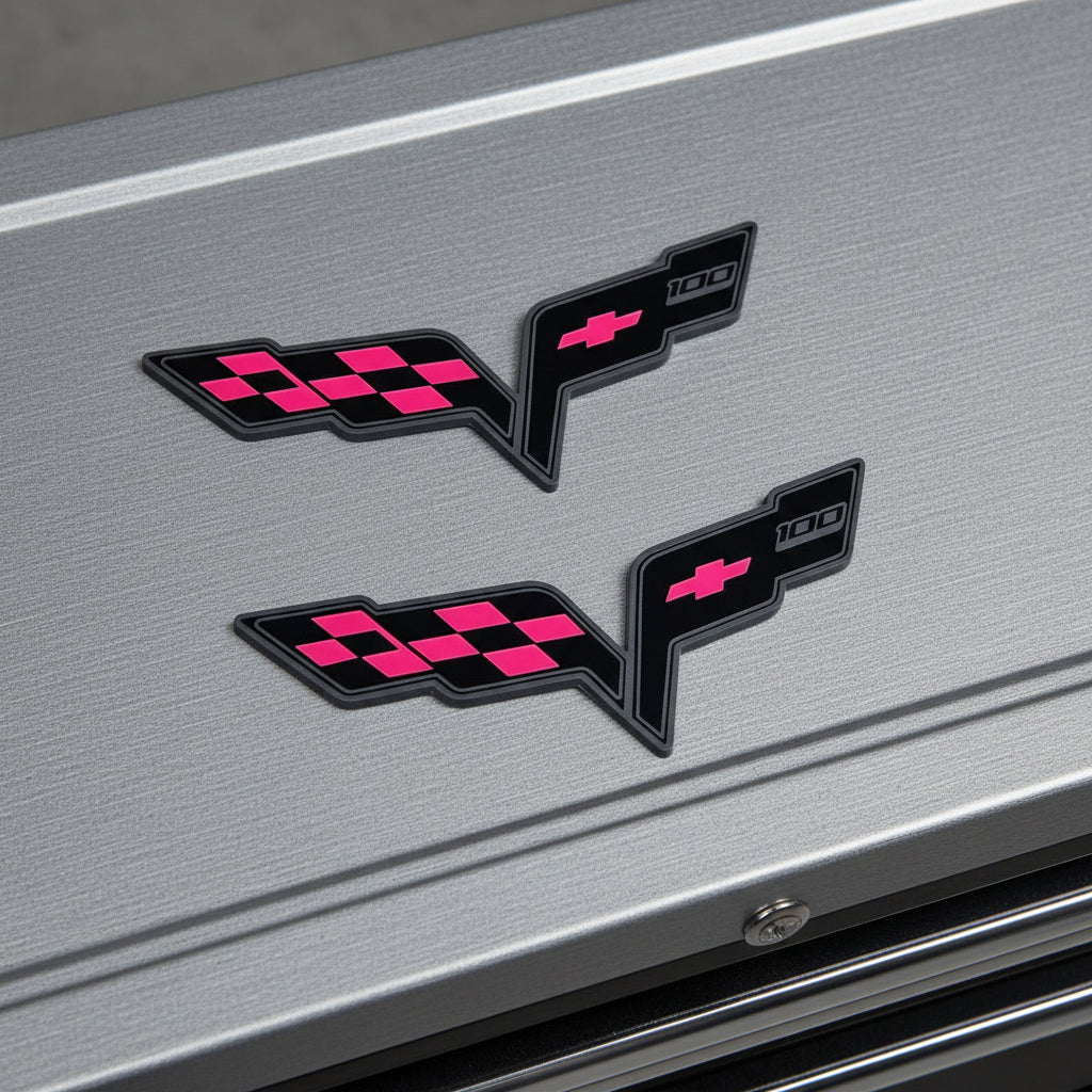 C6 Centennial Edition emblems (Sold as a pair)