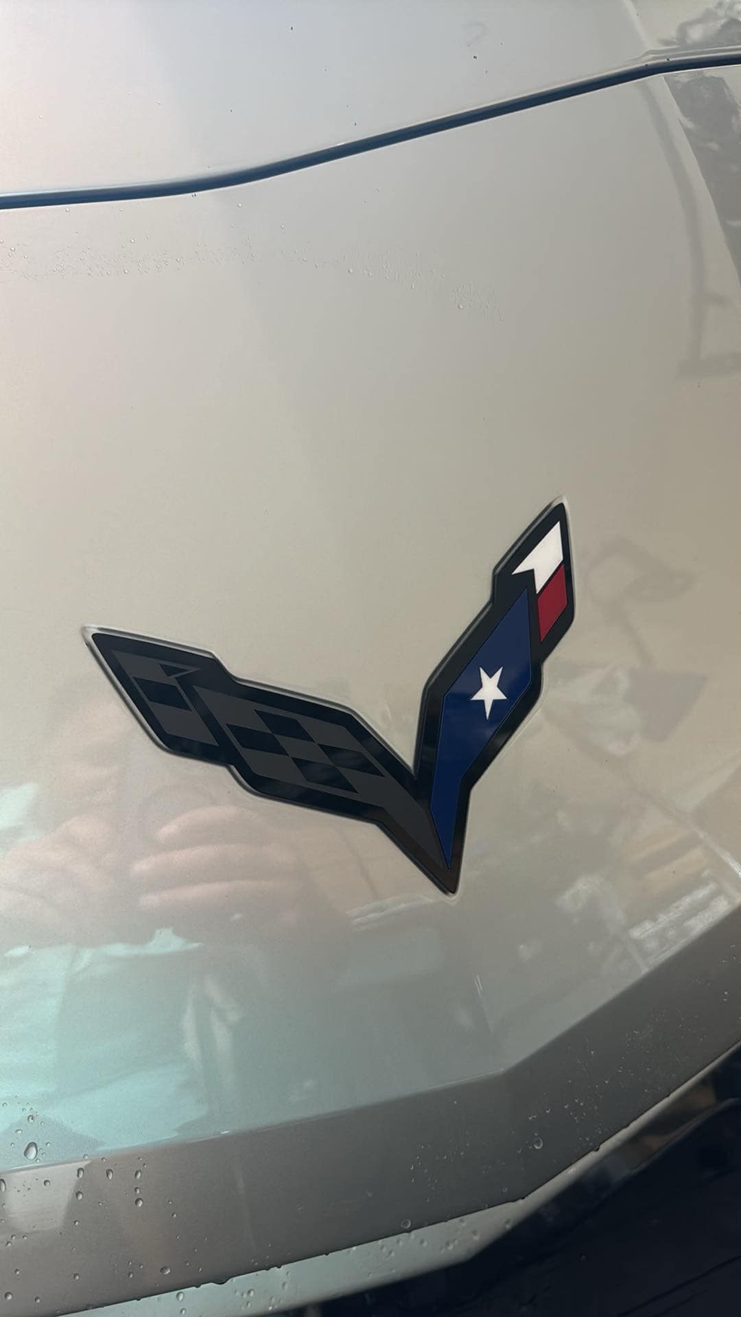 C7 Corvettes Texas emblems