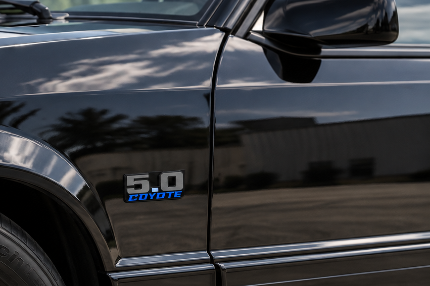 Mustang Fox Body 5.0 Coyote Emblem (Pair)