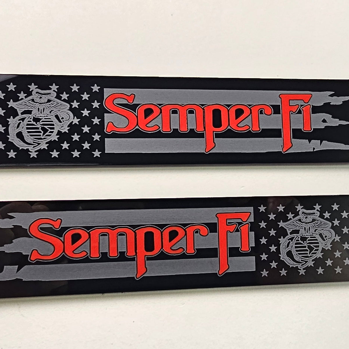 Semper Fi Fender Inserts for 2019–2027 GMC Sierra HD (Pair)