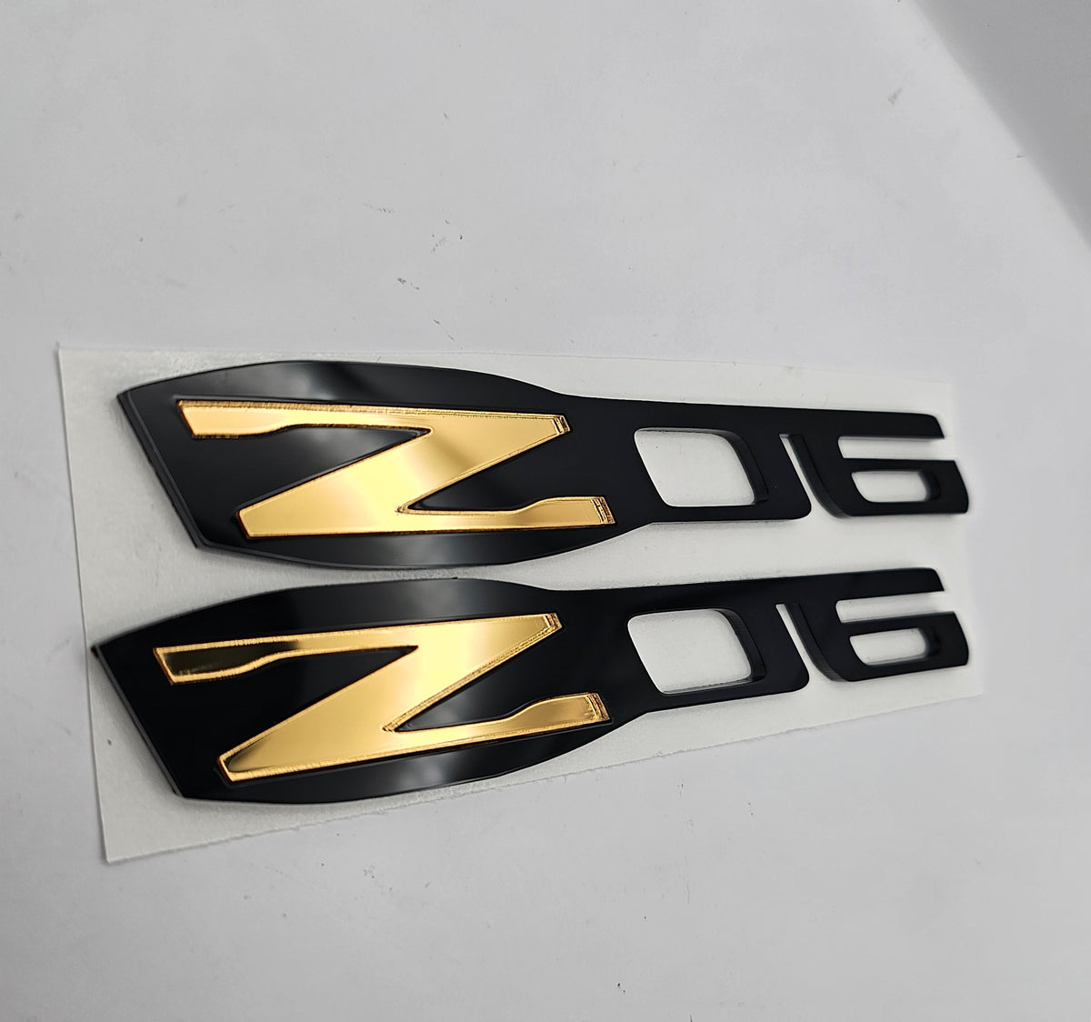 C6 Z06 emblems. Multiple colors available