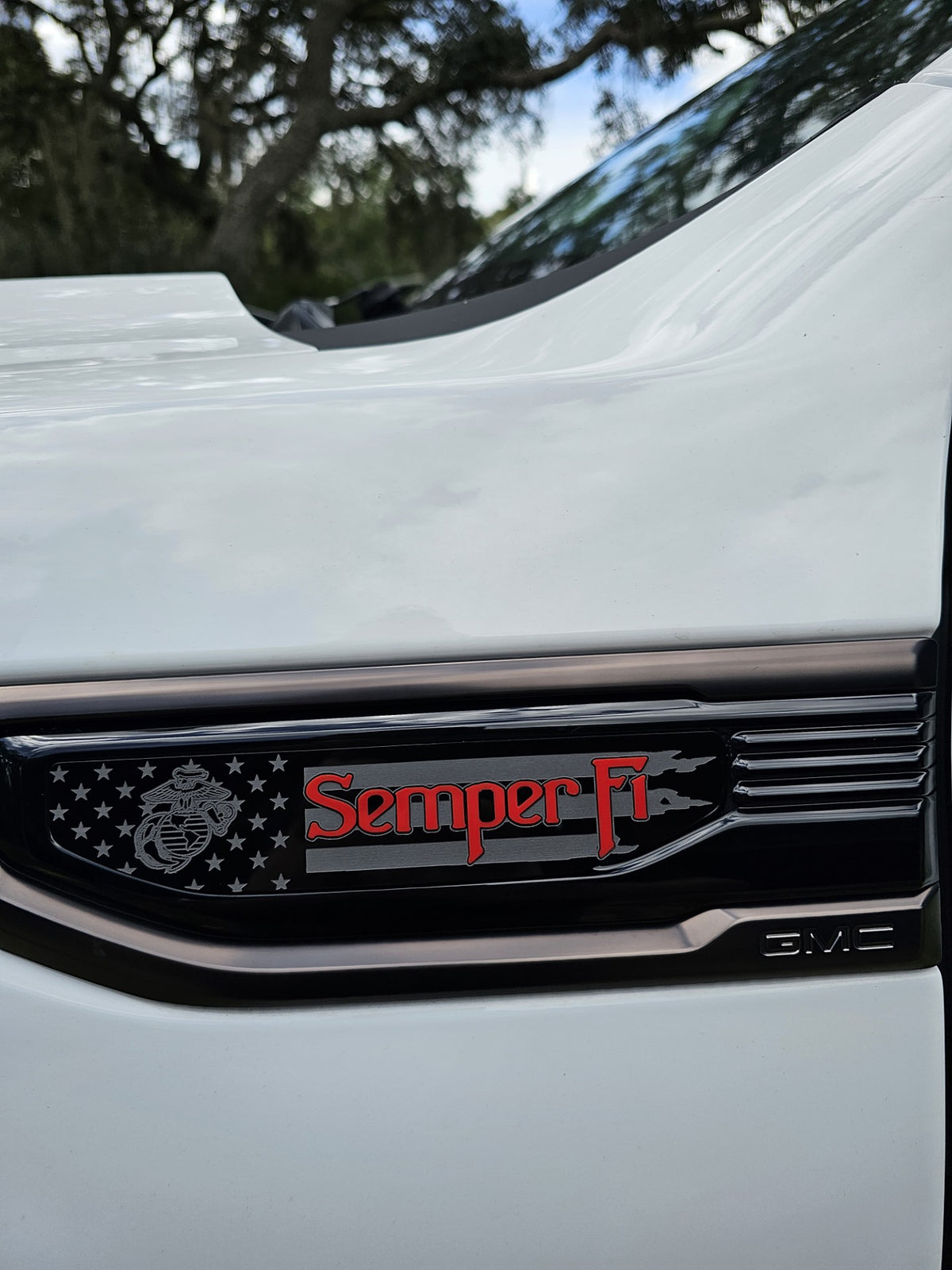Semper Fi Fender Inserts for 2019–2026 GMC Sierra 1500 | Pair