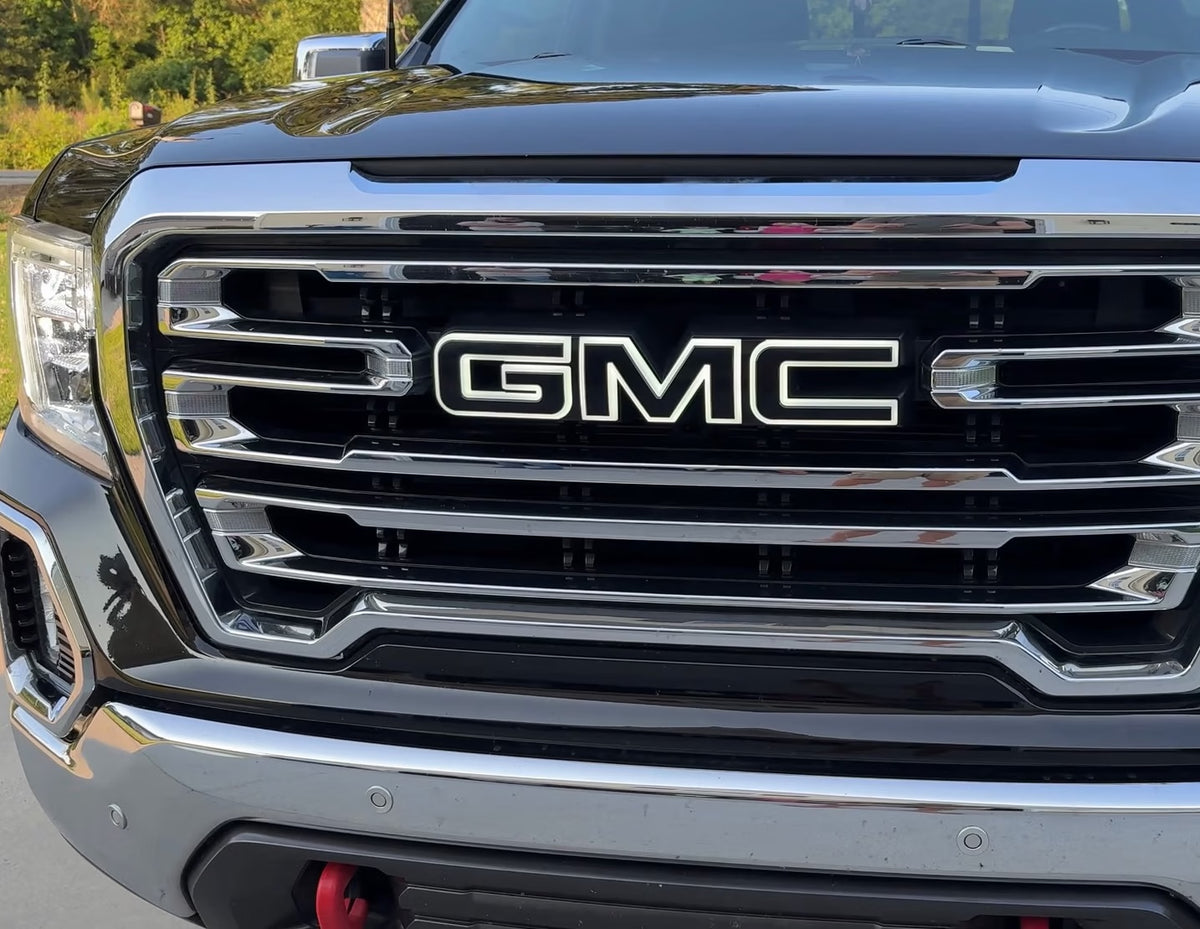 2019-2022 gmc illuminated emblem