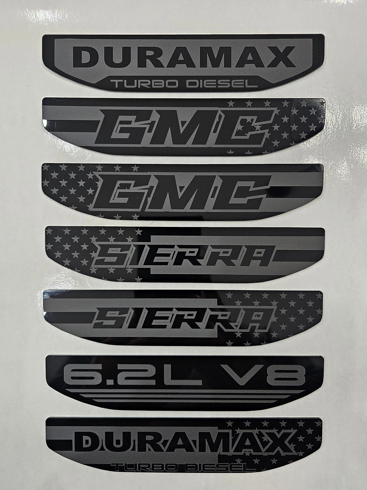 2019-2026 GMC Sierra 1500 Fender Emblem Inserts
