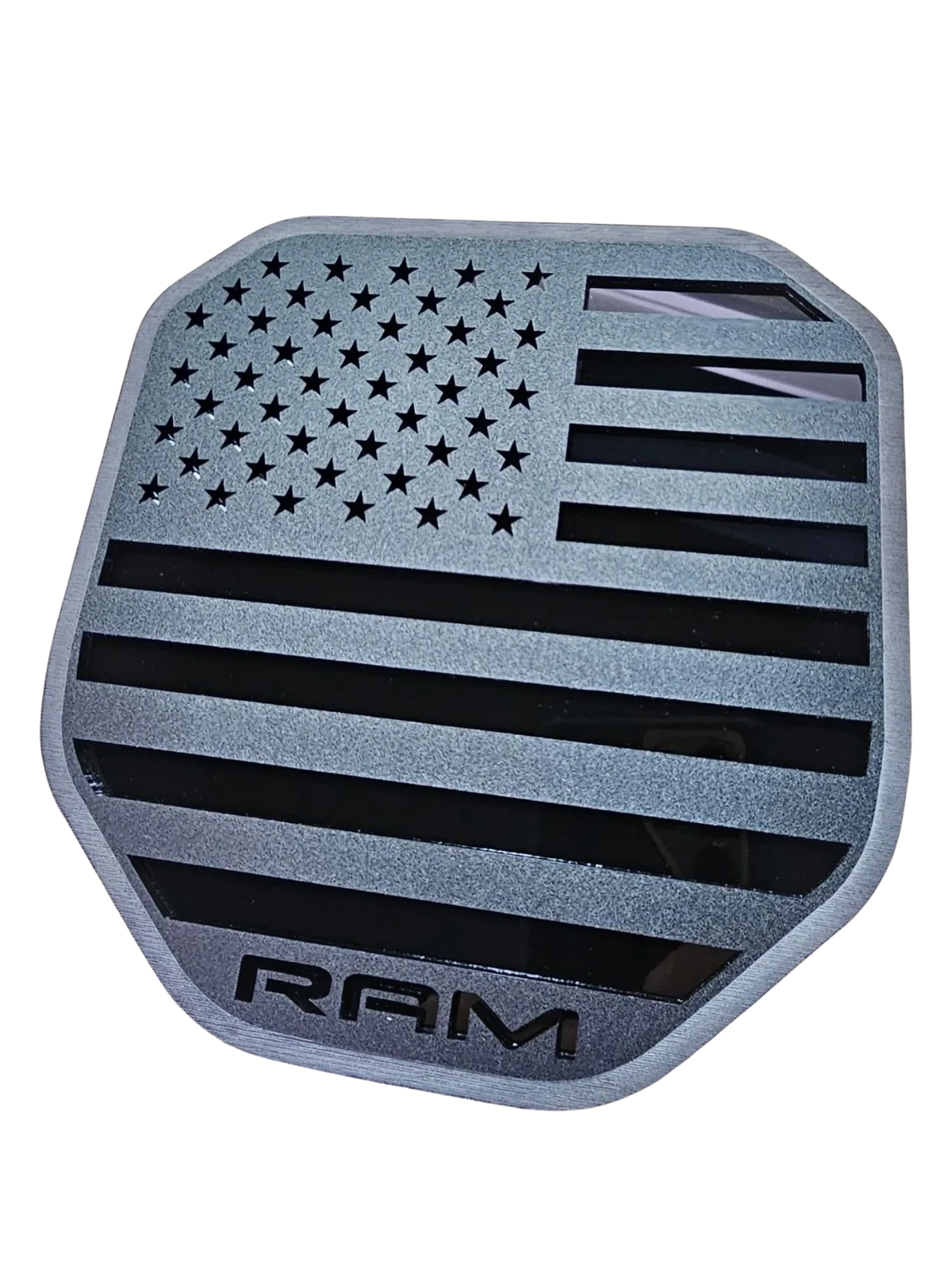 2019+ Ram Truck 5th Gen American Flag Tailgate Emblem
