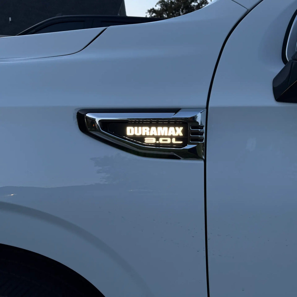 yukon light up fender badges