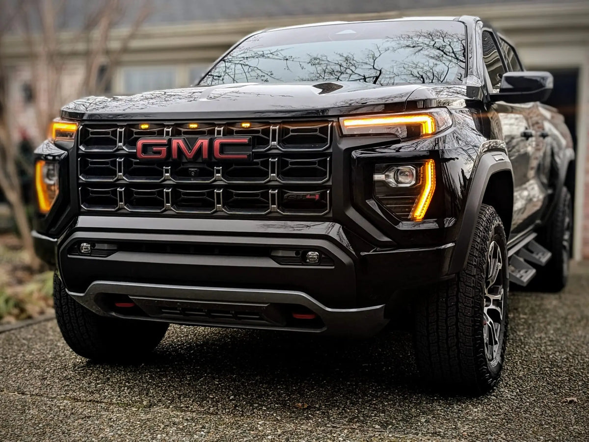 GMC Canyon amber drl lights