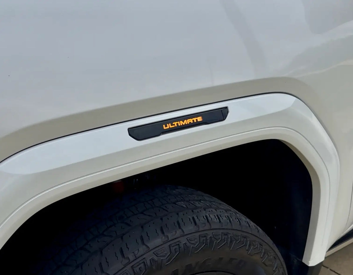 gmc sierra amber fender lights