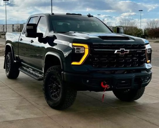 2024-2027 Chevy Silverado HD Amber DRL Kit - Image 5
