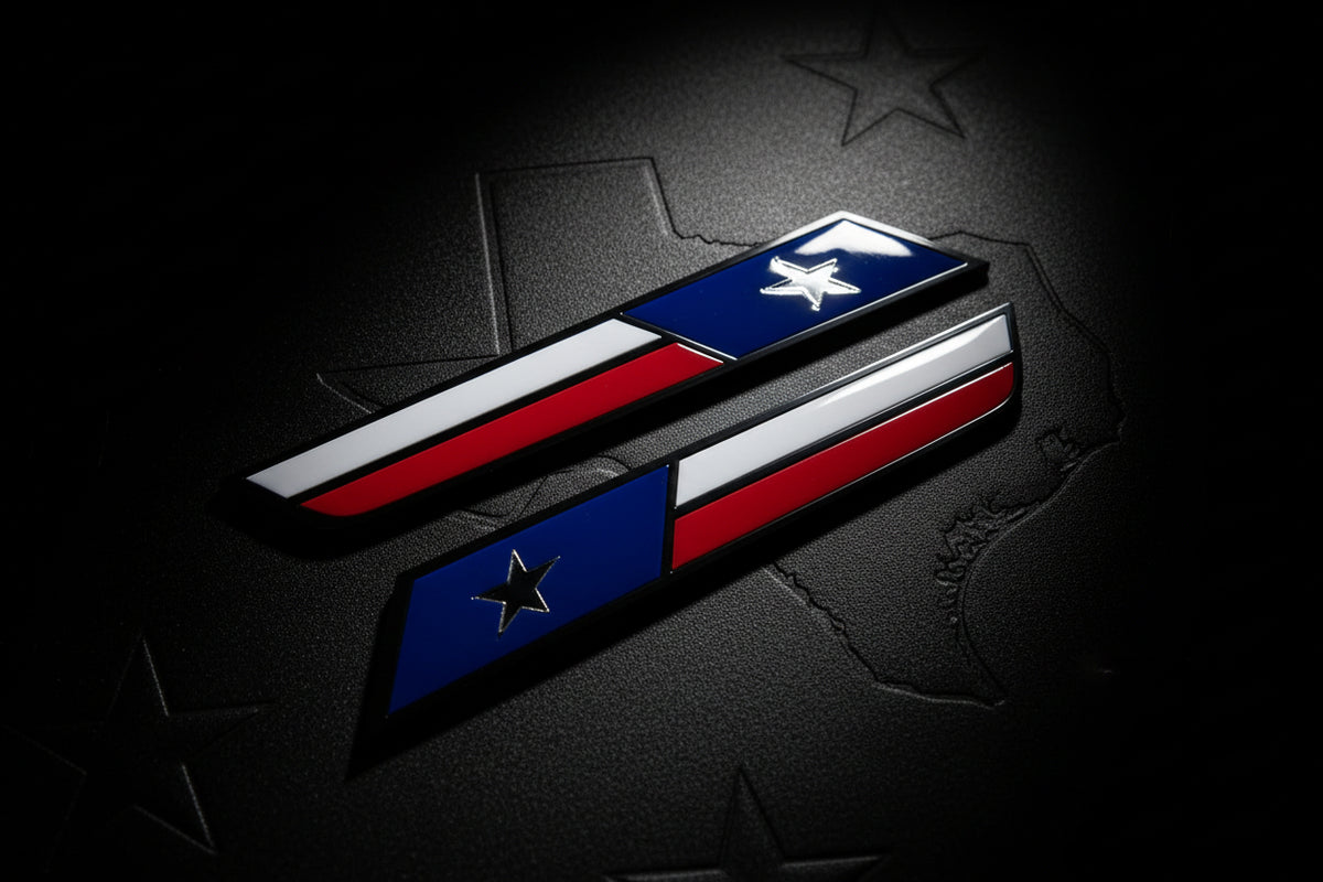 C7 Z06 Texas flag Emblems
