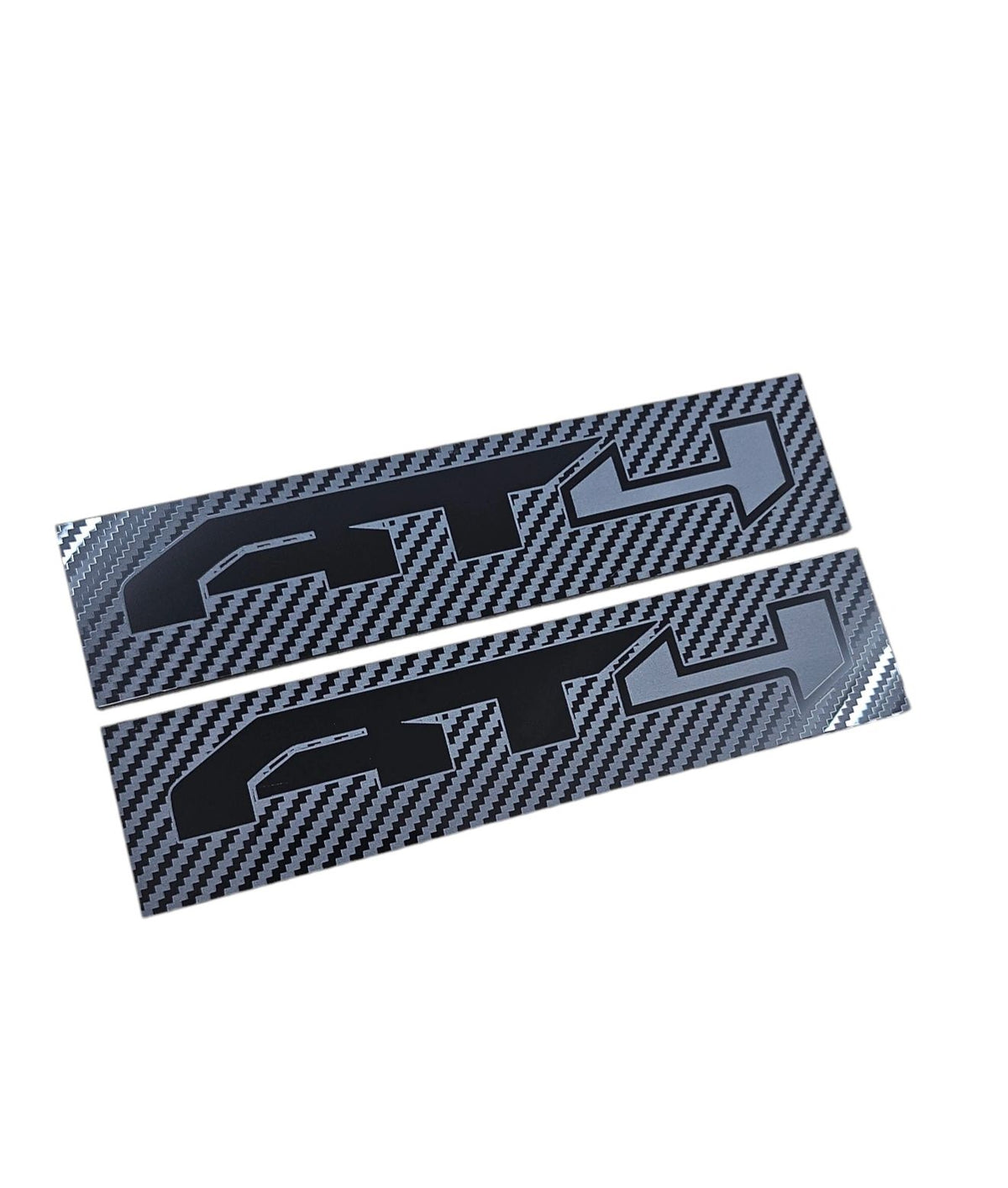 Carbon Fiber pattern AT4 fits 2020-2025 GMC 2500/3500 fender emblems