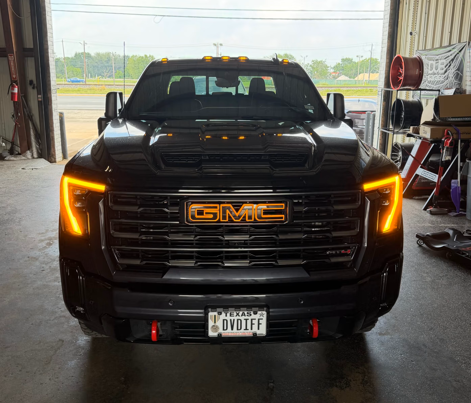 gmc 2500 illuminated emblem