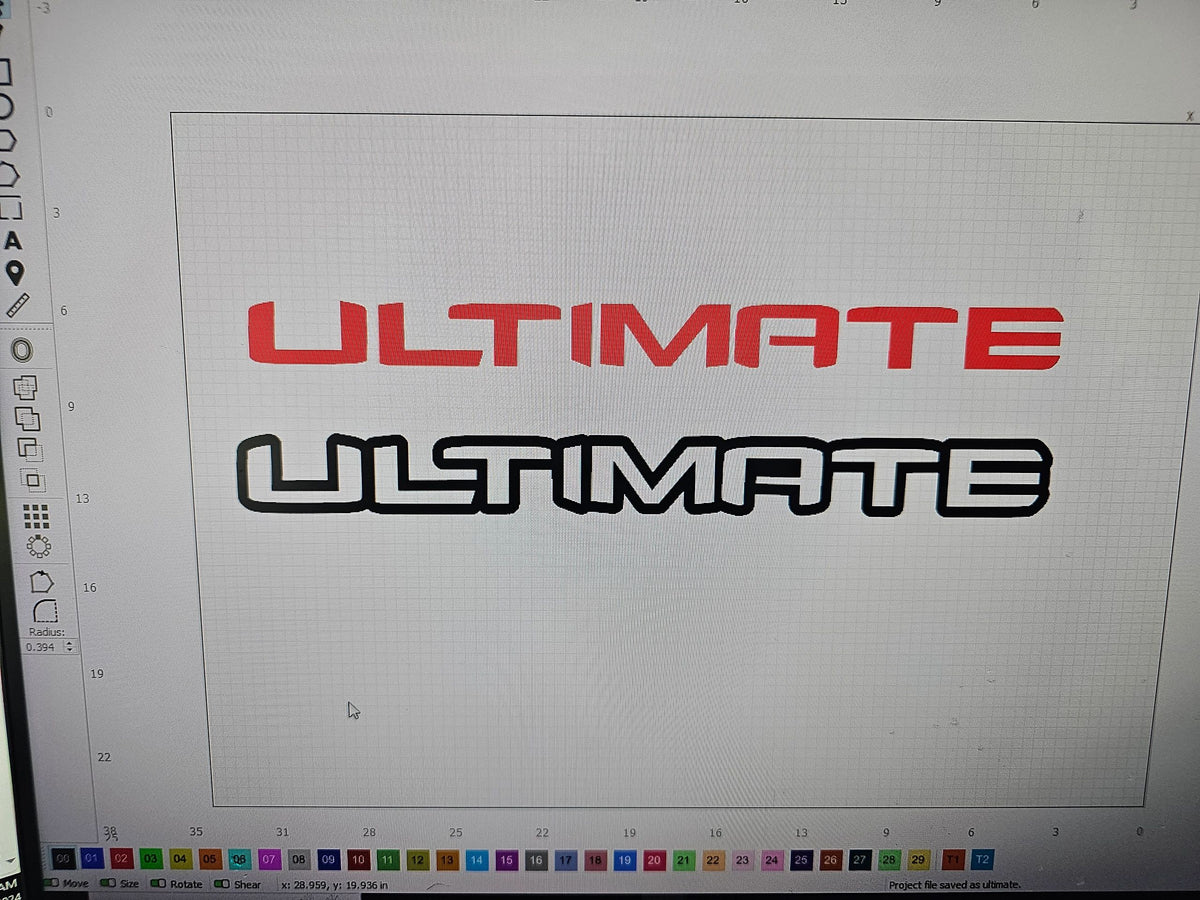 GMC ULTIMATE emblem