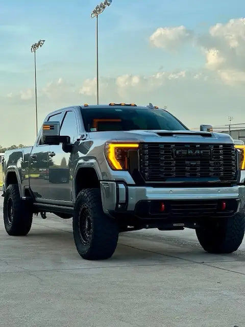 gmc sierra 2500 amber drl running lights