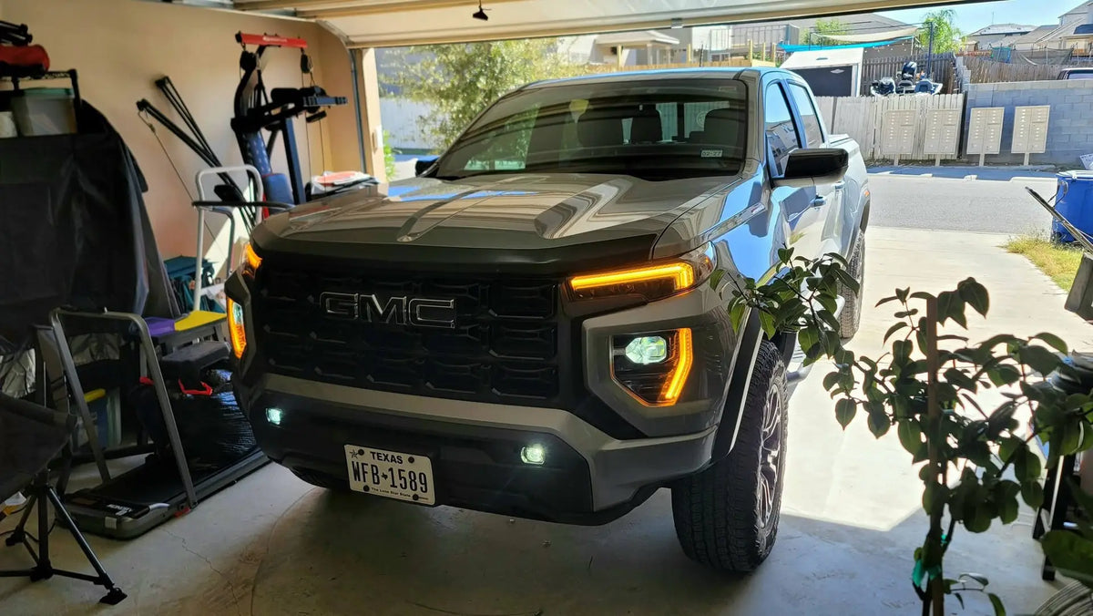 2023-2026 GMC Canyon Amber DRL kit - Image 4