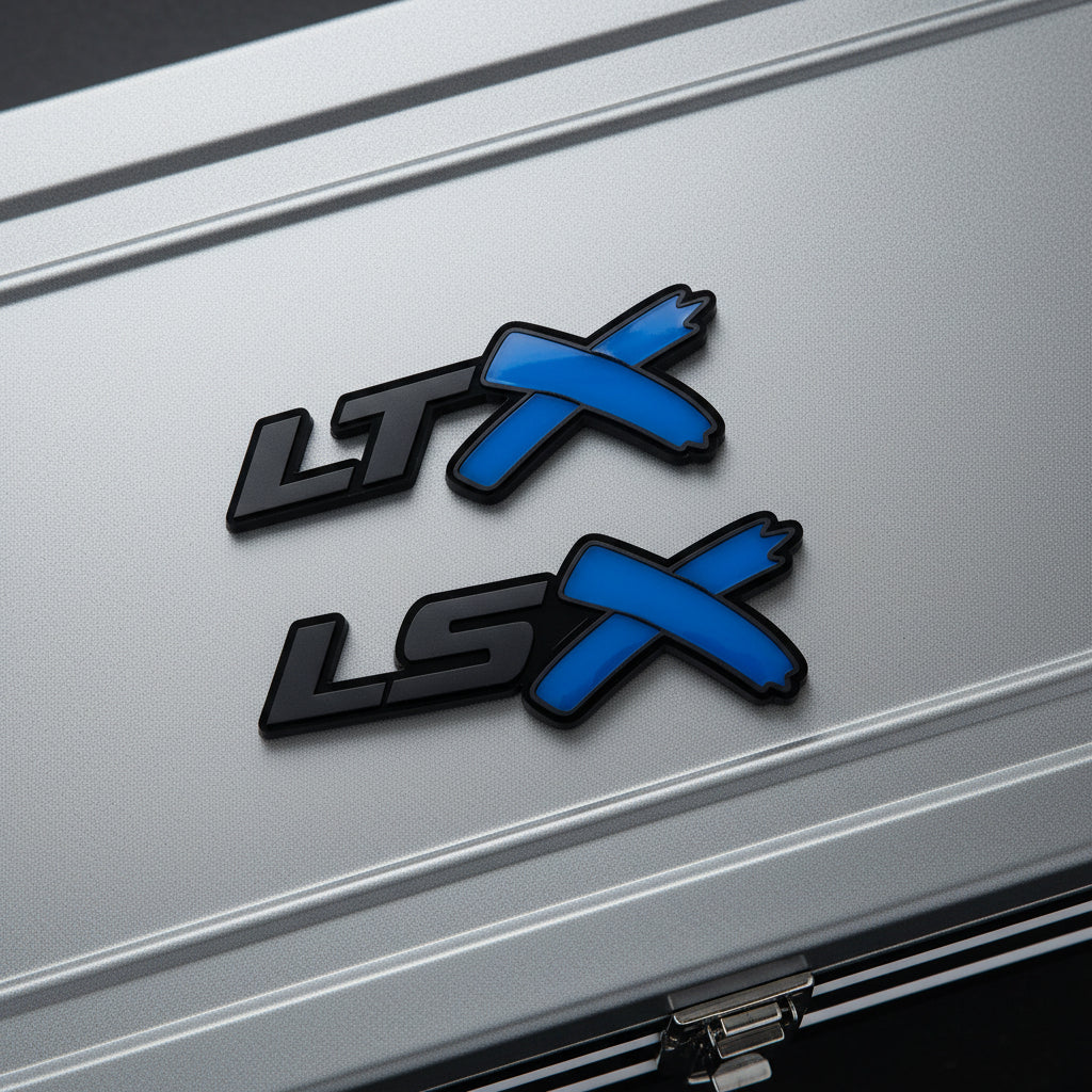 LSX / LTX emblems Sold as pair