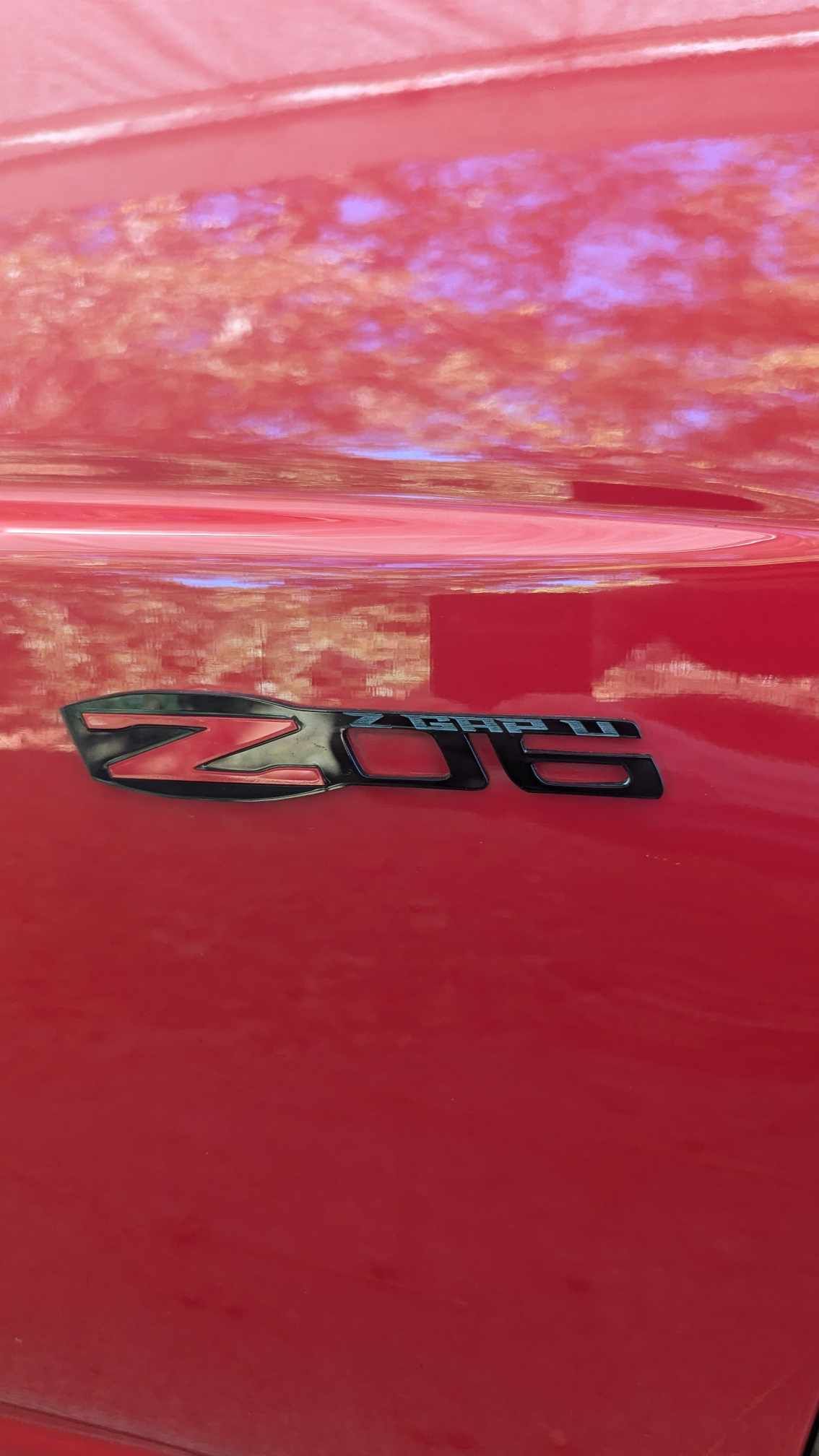 C6 Z06 emblems. Multiple colors available