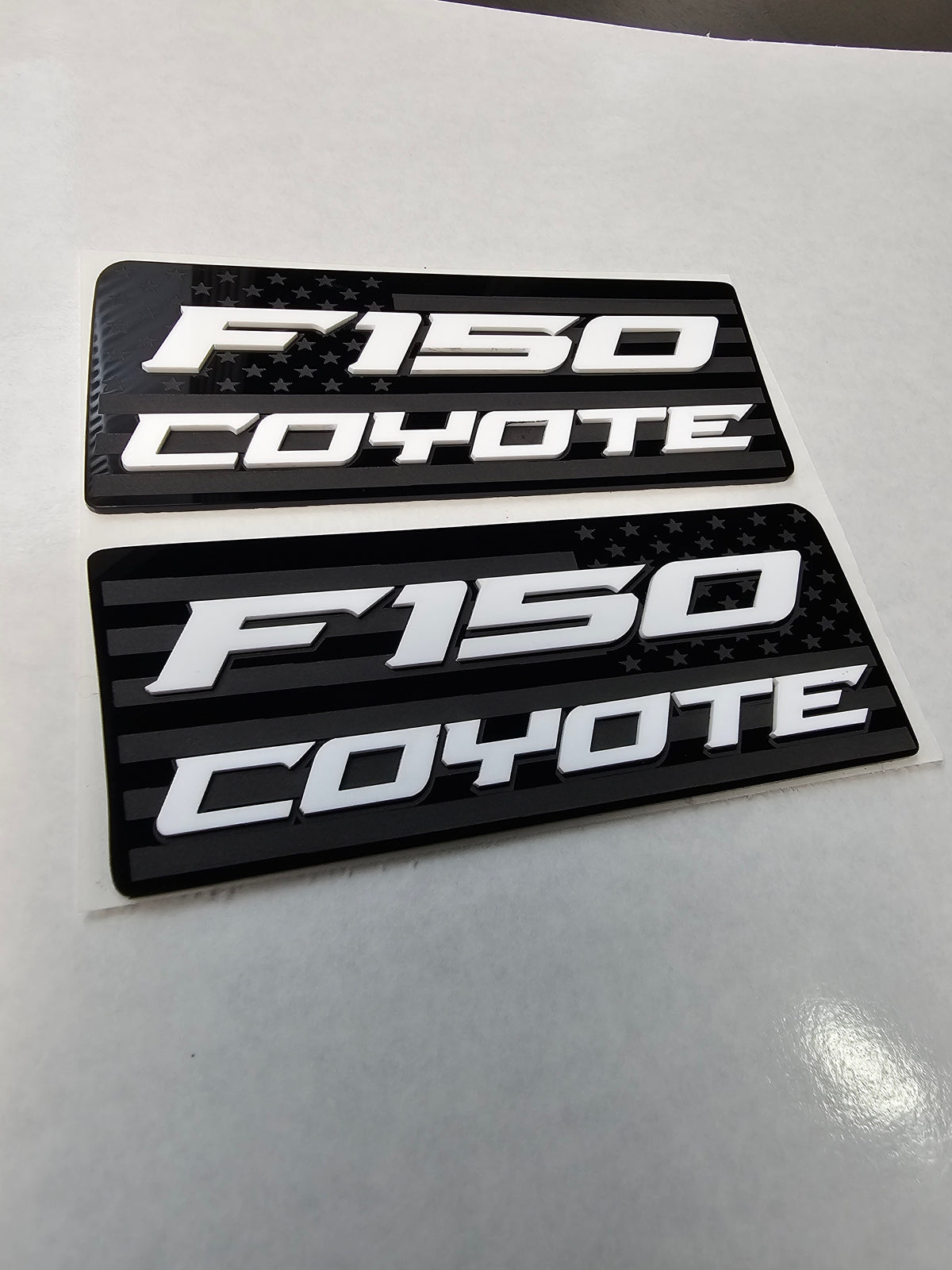 2021-2026 F150 over American Flag Fender Inserts