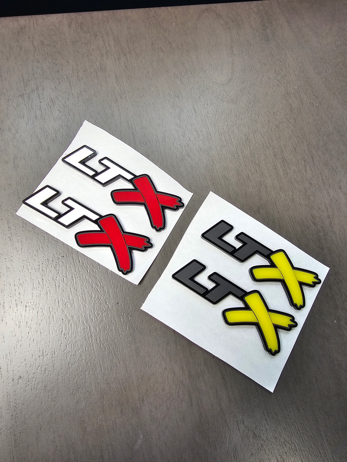 LSX / LTX emblems Sold as pair