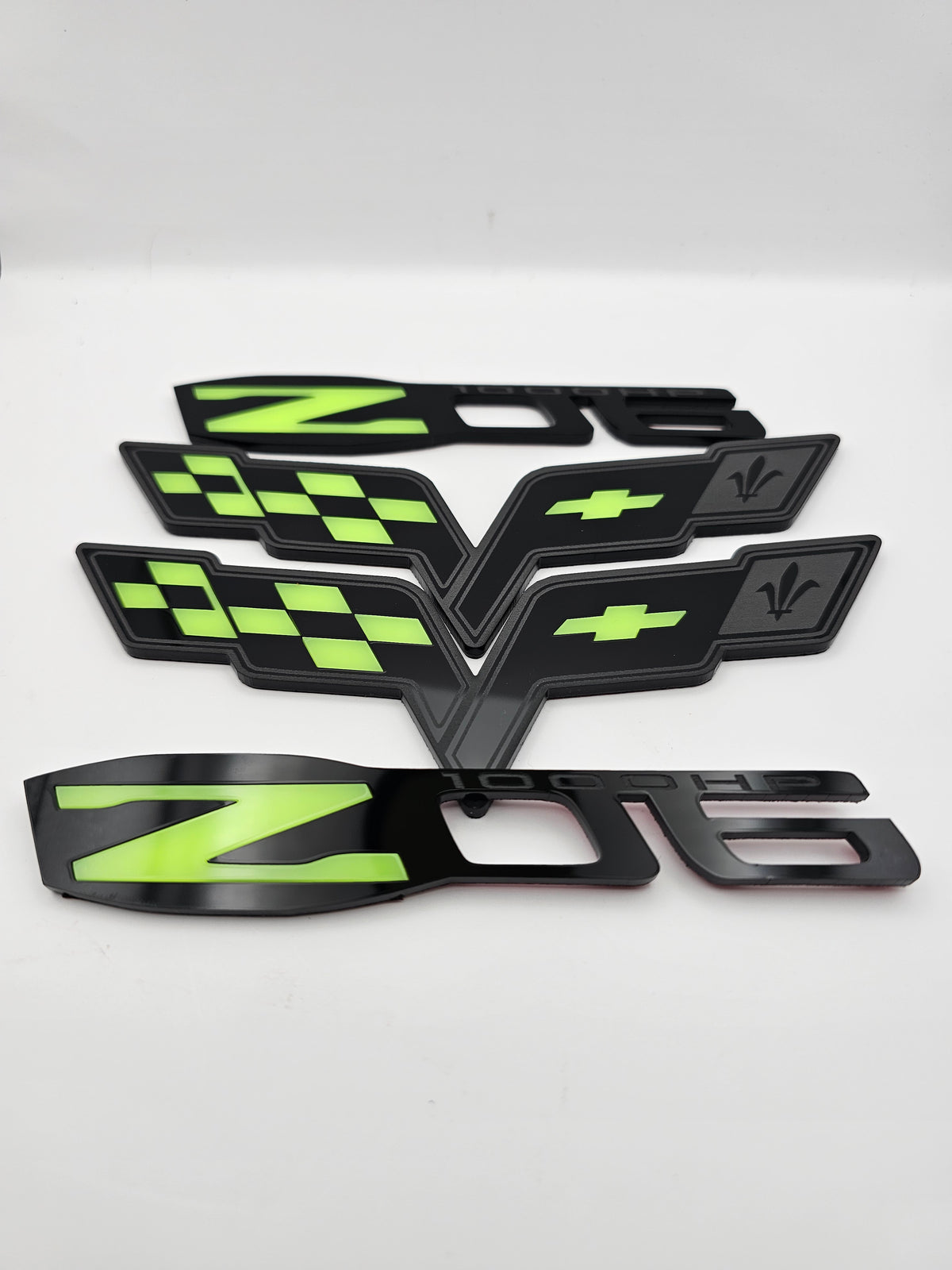 C6 Z06 emblems. Multiple colors available