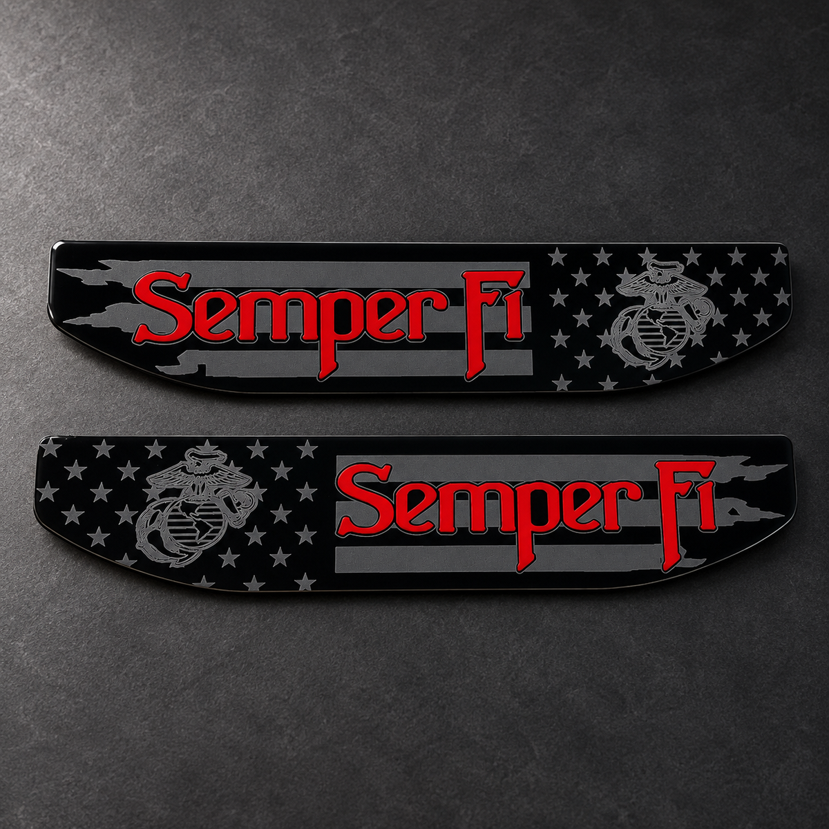 Semper Fi Fender Inserts for 2019–2026 GMC Sierra 1500 | Pair