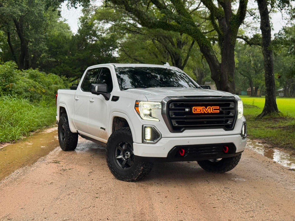 gmc illuminated emblem