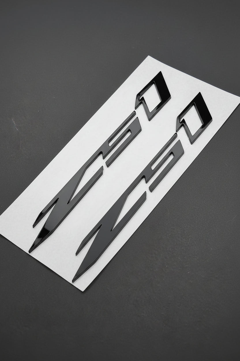 Corvette Z51 C8 ZR1 style (set of 3)