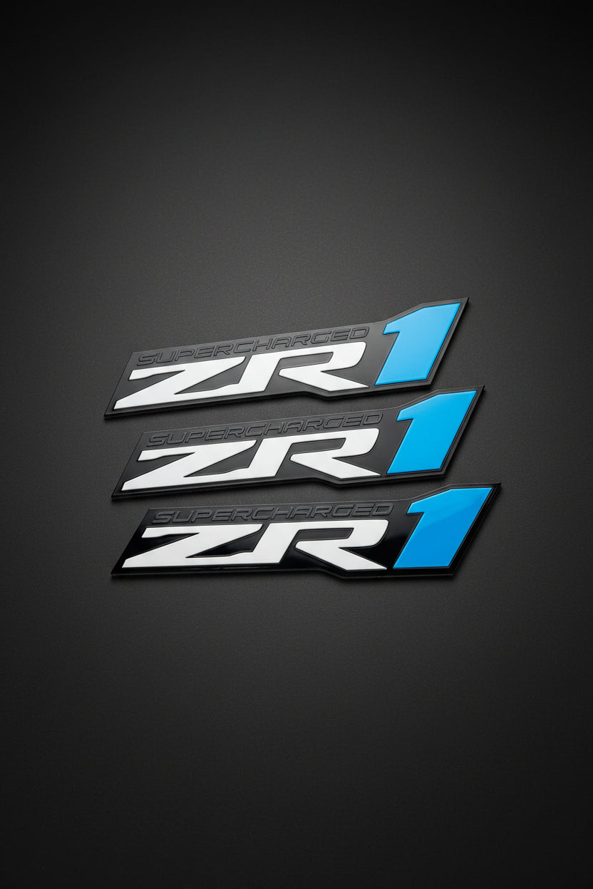 ZR1 Emblems Multiple colors