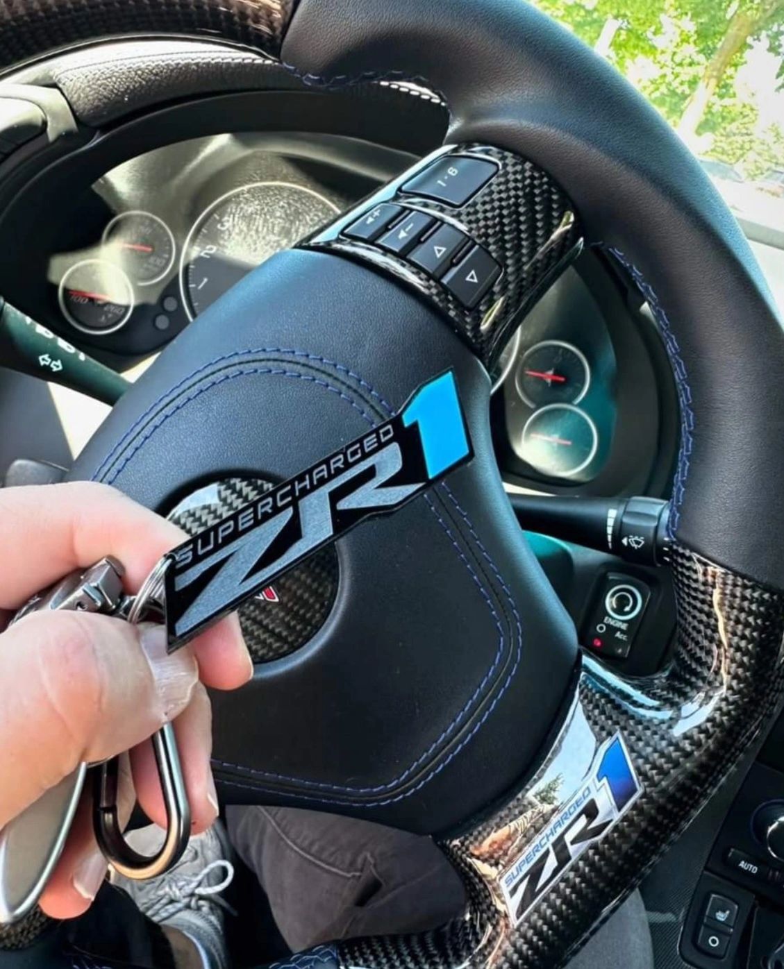 ZR1 Keychain